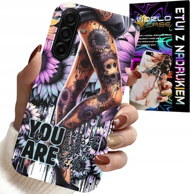 Image de Etui Do Samsung Galaxy A57 5G - Kobiece Wzory You Are Kobieta Z Tatuażem