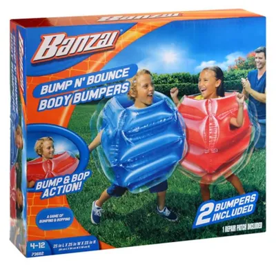 Immagine prodotto di Gioco da giardino gonfiabile - 2 paraurti - Bump n bounce
