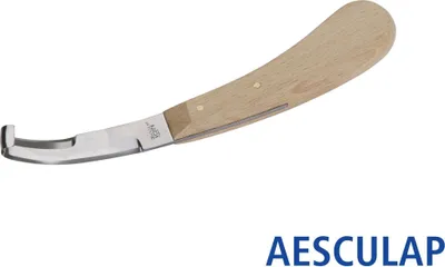 Produktbild von AESCULAP Huf- und Klauenmesser Standard, zweischneidige, breite Klinge