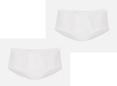 Produktbild von 2 Trigema Herren Kurz-Slip Weiss 85377/2 Fb. 001 Gr.8 (2XL)