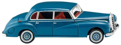 Productafbeelding van Wiking personenauto, model MB 300, kleur azuurblauw, artikelnummer 083607