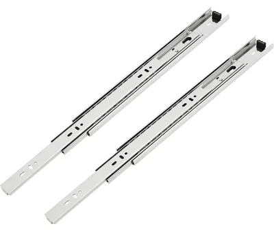Produktbild von Kugelkäfigführung Vollauszug Länge 550mm - Kugelführung für die Seitenmontage, belastbar bis 45kg, Stahl verzinkt