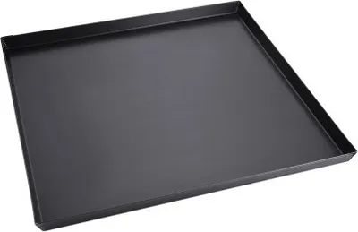 Produktbild von Pizzablech, Pizzaform, rechteckig, Schwarzblech, Größen wählbar : 60x60cm Variante: 60x60cm