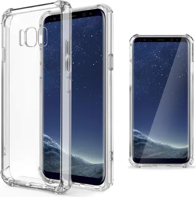 Immagine prodotto di Custodia per Samsung Galaxy S8 PLUS - Custodia trasparente antiurto per telefoni cellulari Custodia protettiva antigraffio ultra sottile Phonillico®