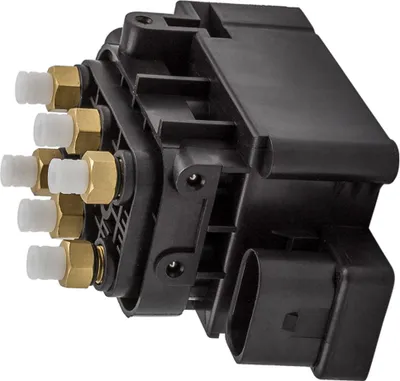 Image de Kit de suspension pneumatique Bloc de soupapes pour VW Touareg 7L Audi Q7 4LB Porsche Cayenne 9PA