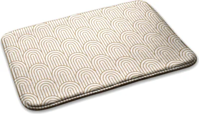 Produktbild von Teppich Wohnzimmer Schlafzimmer Modern - 75 cm x 45 cm - Geometrisches Muster