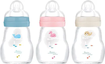 Produktbild von MAM FEEL GOOD Baby-Flasche + Sauger, 170ml Fassungsvermögen, -frei