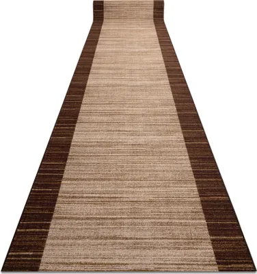 Produktbild von Läufer auf Gummi STREIFEN 100 cm braun braun 100x300 cm