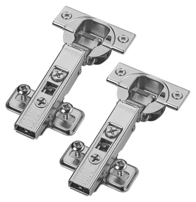 Produktbild von Blum Scharnier CLIP top 71B3580 Eckanschlag – Kreuzmontageplatte 174E6100 (2 Stück)