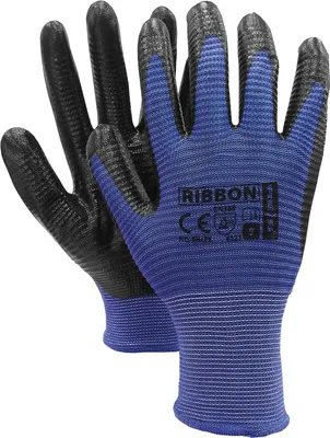 Produktbild von Ölbeständige Polyester-Arbeitshandschuhe RIBBON 8