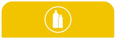 Produktbild von Rubbermaid Hinweisschild 2155190 f.Behältereinheit 57l Kunststoff ge