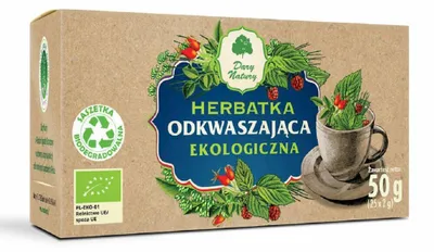 HERBATKA ODKWASZAJĄCA BIO (25 x 2 g) 50 g - DARY NATURY