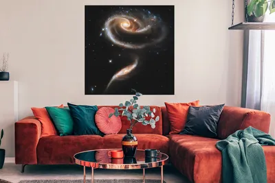 Produktbild von MuchoWow® Poster Galaxie - Sterne - Wolke 100x100 cm - Babyzimmer