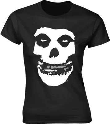 Obrázok produktu pre Misfits - Dámske tričko PH1646 (XXL) (čierna/strieborná)
