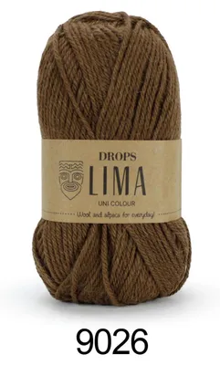 Produktbild von Drops Lima 9026 braun