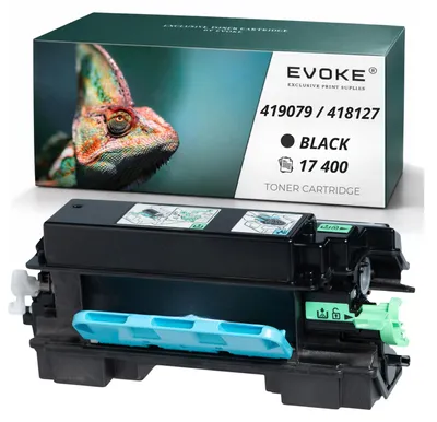 Produktbild von Evoke Toner-Kompatibilkartusche für den Ricoh IM430 419079 / 418127, Schwarz, 17.400 Seiten, kompatibel mit IM 430F