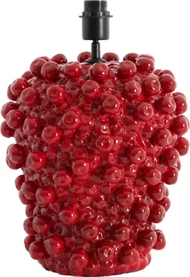 Produktbild von Light & Living - tischlampe - Berries - rot - keramik - Ø 32cm - E27 - 1742879