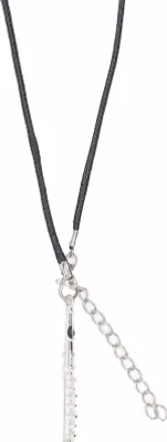 Immagine prodotto di Collana con pendente a forma di flauto, metallo, piccola, raffinata, indossabile, strumento musicale per uso quotidiano, regalo, argento