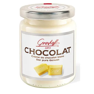 Obrázek produktu pro Grashoff bílá belgická čokoláda cream de chocolat blanc 250g