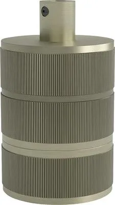 Produktbild von Lampenfassung alu E27 bronze Modell mit 3 Ringen Calex Creations 63x48 mm
