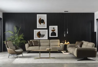 Produktbild von Sofagarnitur 4+1 Sitzer Couchtisch 3tlg. Couch Polster Sitzgarnitur Möbel