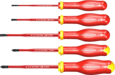 Immagine prodotto di Facom Schraubendreher-Set 5-tlg. 1000V