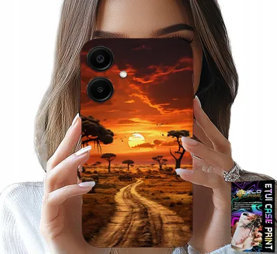 Obrázok produktu pre Puzdro Pre Samsung Galaxy A06 5G - Safari Afrika Západ Slnka Krásny Výhľad