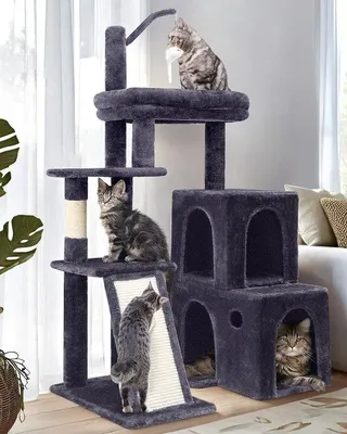 Produktbild von Kratzbaum für große Katzen - Kratztonne - Katzenhaus