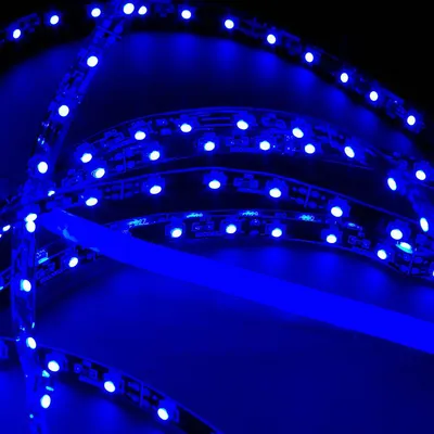Produktbild von LED Strip 3528 Blau 455-460nm 24W 500CM 12V IP20