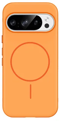 Obrázek produktu pro Zadní kryt imoshion v barvě oranžové s tenkým magnetickým kroužkem MagSafe pro Google Pixel 11 / 11 Pro / 10 / 10 Pro