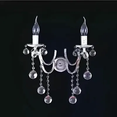 Produktbild von Kristall Wandlampe Lüster Wandleuchten Wandleuchte Wand Lampen Silber
