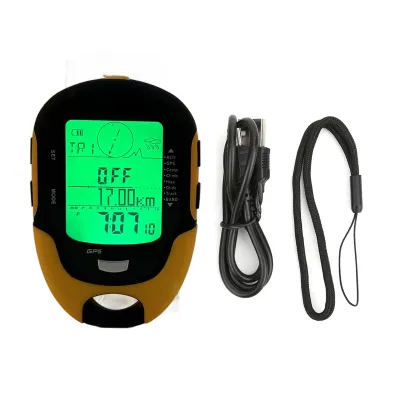 Obrázek produktu pro Výškoměr FR510, ABS, vodotěsný, IPX4, pro venkovní navigaci, měřič teploty a vlhkosti, elektronický výškoměr GPS