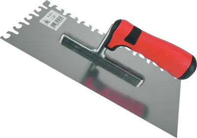 Obrázok produktu pre Glättekelle rostfrei Holo 2 Kanten gezackt 280x130x0,7mm