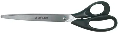 Produktbild von Universalschere 25,5cm Edelstahl mit Kunststoffgriffen schwarz Packung mit 10 Stück
