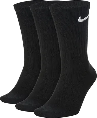 Produktbild von Nike EVERYDAY LIGHTWEIGHT CREW (3 PAIR) BLACK L