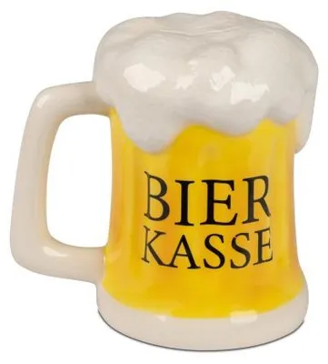Produktbild von Formano Spardose Geldgeschenke Bierkasse Bierkrug 14 cm