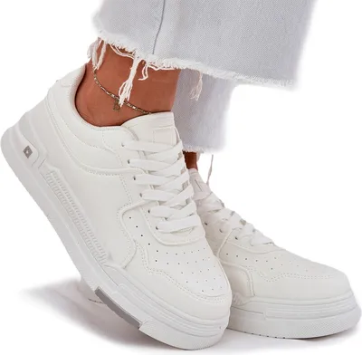 Zdjęcie produktu dla Niskie Sneakersy Damskie Big Star RR274A310 HI-POLY SYSTEM Białe 40