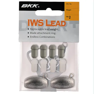 Produktbild von BKK IWS Lead - 2 Angelbleie, Gewicht:18g