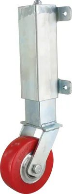 Produktbild von schwere gefederte Torbockrolle / Torrolle Soft Polyurethan 350 kg