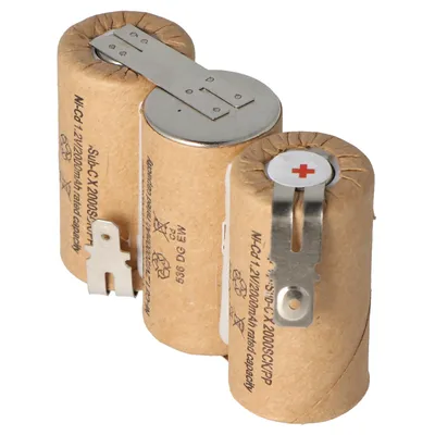 Produktbild von Akku passend für Gardena ACCU 60 mit Faston 6,3mm und 4,8mm, 2000mAh