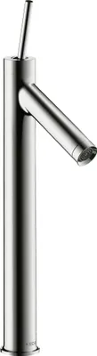 Immagine prodotto di hansgrohe AXOR Starck Mitigeur monocommande de lavabo pour lavabo sans vidage escamotable, 10129000, 10129000