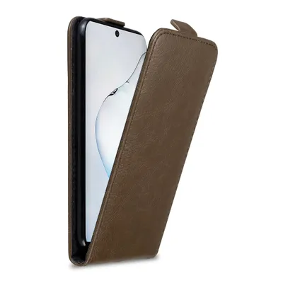 Immagine prodotto di Cadorabo cover per Samsung Galaxy NOTE 10 cover protettiva in marrone flip case custodia per telefono cellulare cover