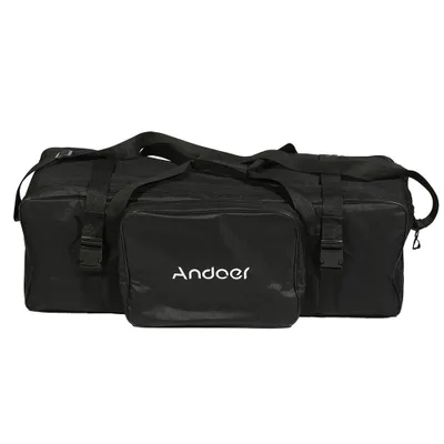 Produktbild von Andoer 74 * 24 * 25 cm / 29 * 9 * 10 in Fotografie Studio Licht Kit gepolsterte Tragetasche fuer Licht stehen Regenschirm Blitz-Beleuchtung-Equippment