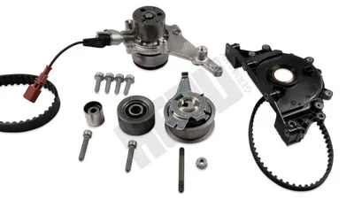 Produktbild von HEPU PK55021 Zahnriemensatz + Wasserpumpe für VW Passat Variant (3G5, CB5) Touran (5T1) Golf VIII Schrägheck (CD1) TIGUAN (AD1) GOLF VIII Variant
