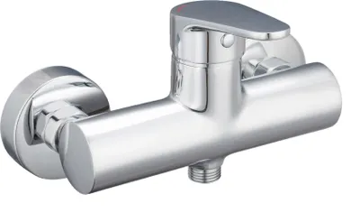 Produktbild von Schütte Design-Duscharmatur FUTURA Einhebelmischer mit Brauseschlauchanschluss Badarmatur Chrom 18040DVGW
