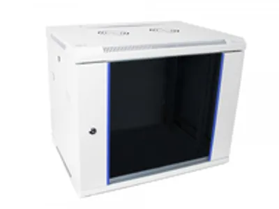 Zdjęcie produktu dla Alcasa GC-RFS09G, Szafa wisząca, 9U, 60 kg, Zamek, Zarządzanie okablowaniem, Szary
