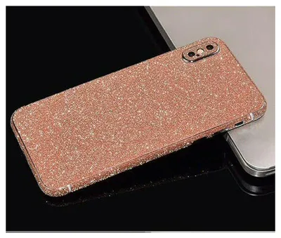 Produktbild von Rückenschutz für iPhone 7, Roségold, glitzernder Bling-Rückenschutz