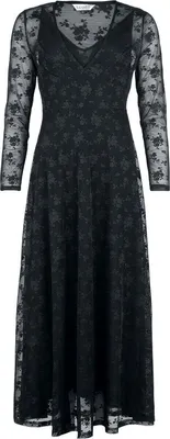 Produktbild von Banned Retro Langes Kleid Damen Florence Lace Maxidress schwarz M