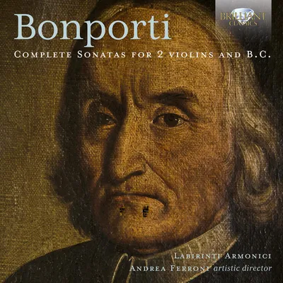 Zdjęcie produktu dla Bonporti: Complete Sonatas For 2 Violins And B.C.