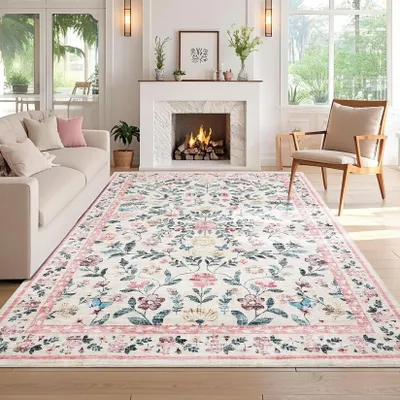 Obrázek produktu pro Pratelný protiskluzový koberec do obývacího pokoje a ložnice 200 x 290 cm